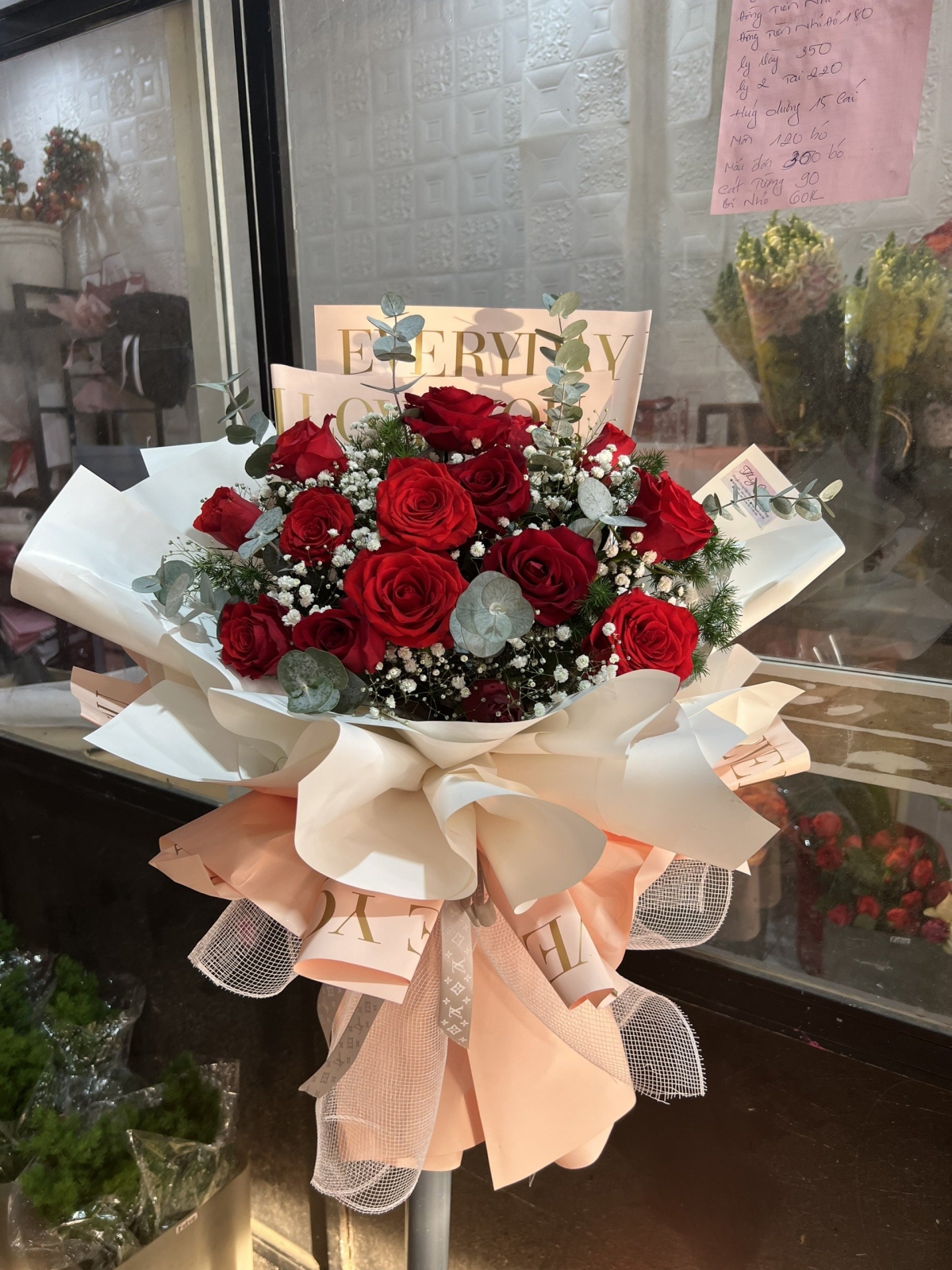 Hoa Tình Yêu - Hoa Chúc Mừng TN0025