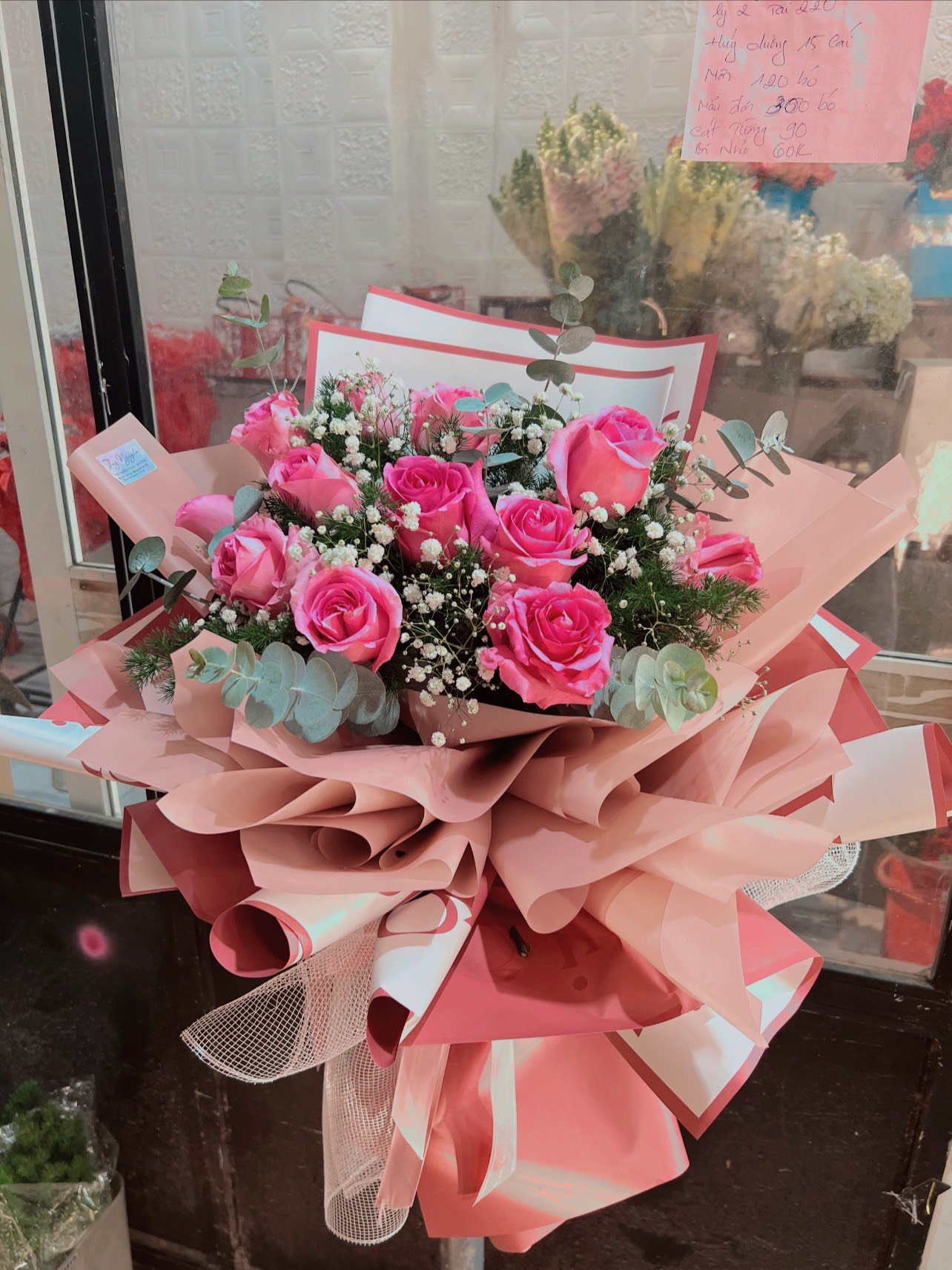 Hoa Tình Yêu - Hoa Chúc Mừng TN001