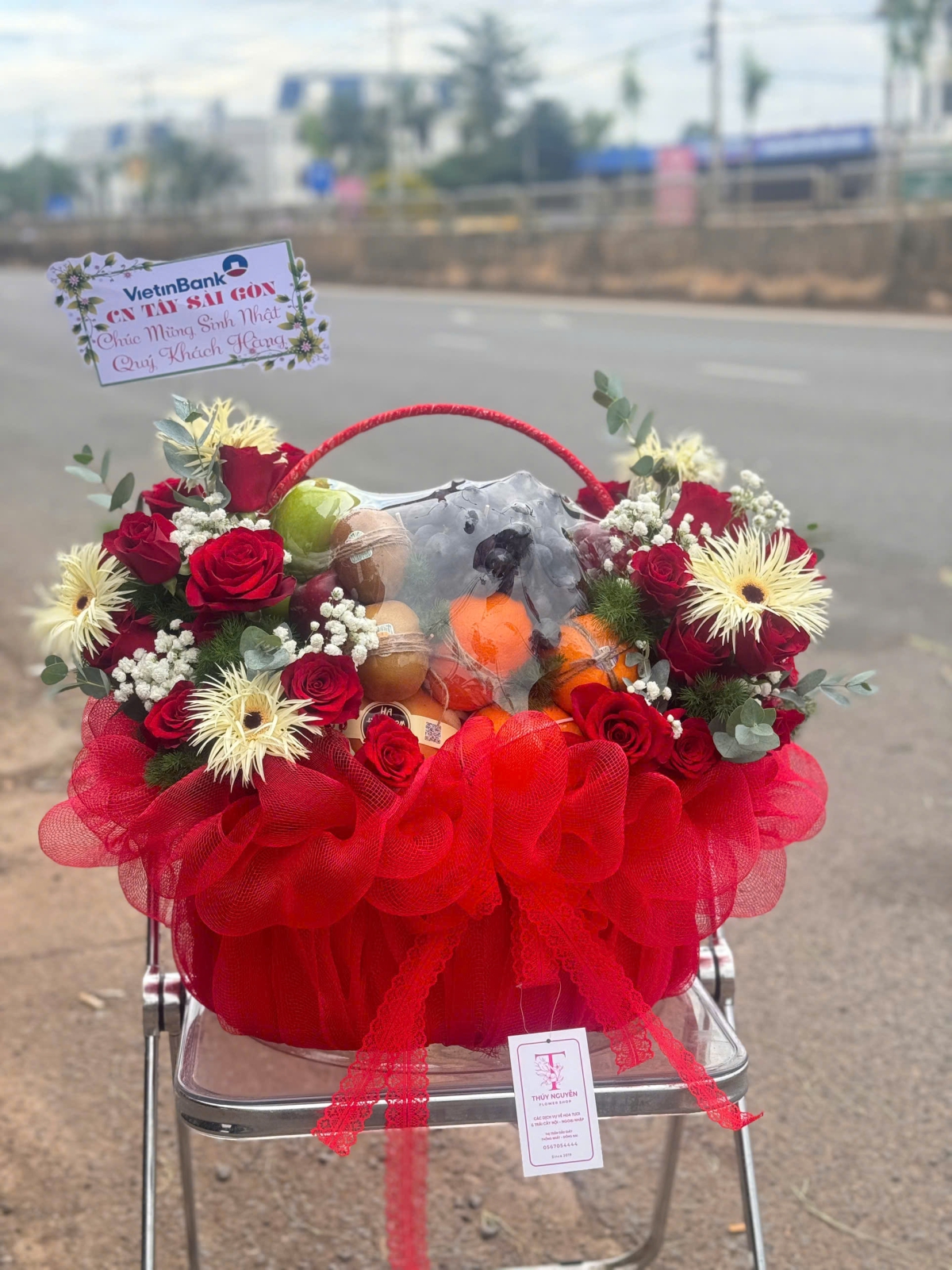 Giỏ Trái Cây Tươi Chúc Mừng TN76