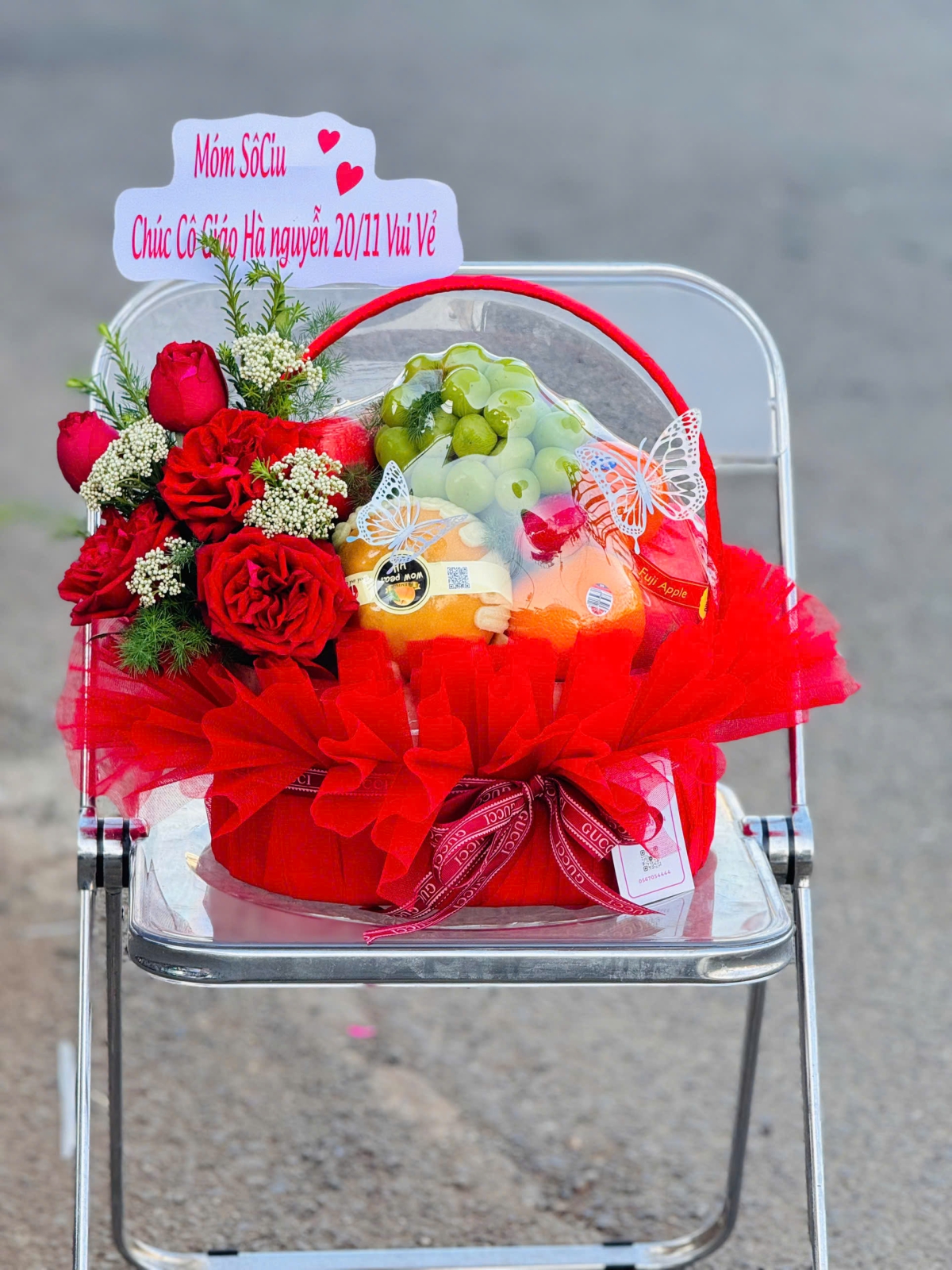 Giỏ Trái Cây Tươi Chúc Mừng TN74