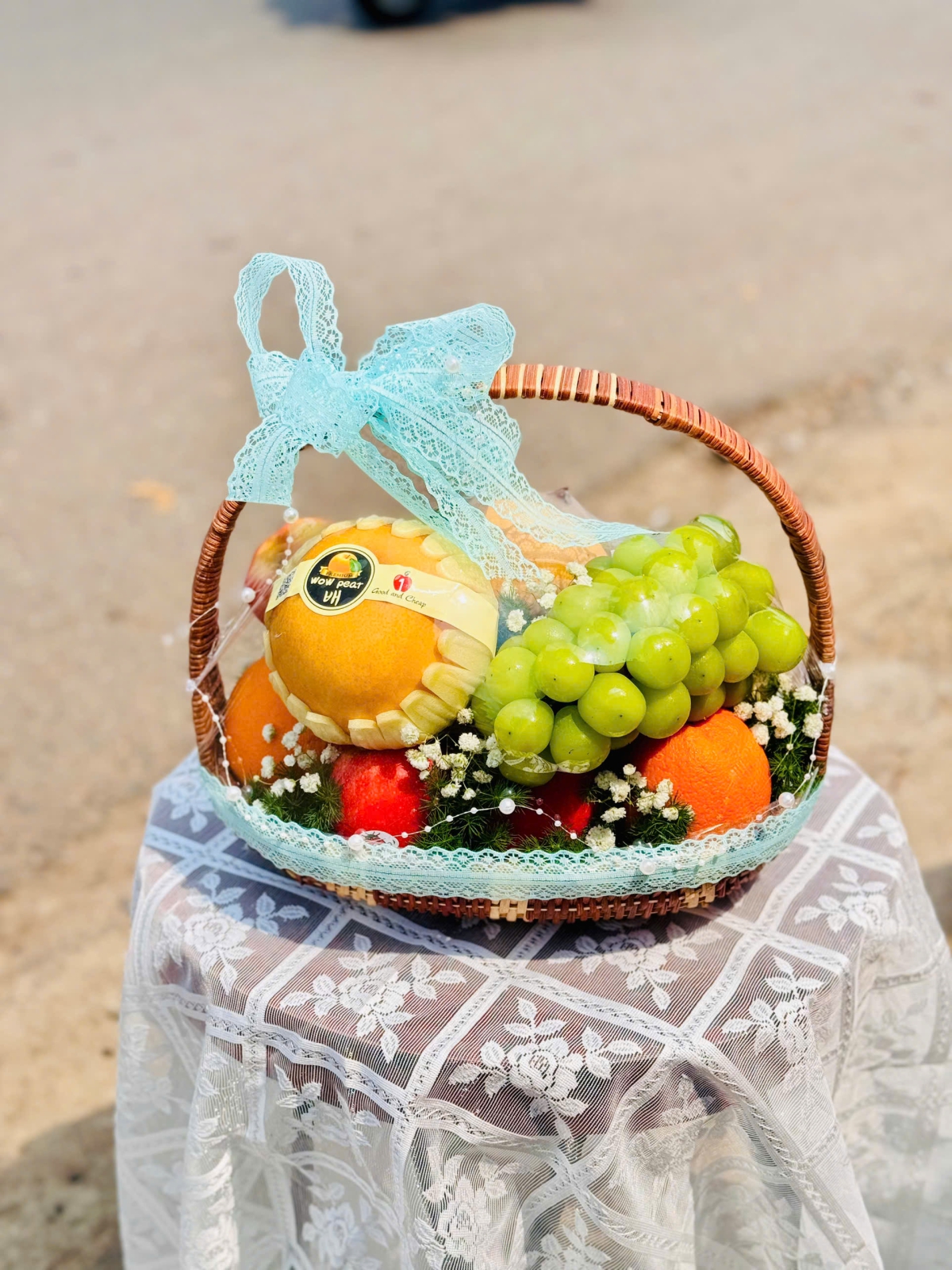 Giỏ Trái Cây Tươi Chúc Mừng TN784